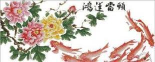 進口繡線貴婦人十字繡花卉系列 鴻運當(dāng)頭，點綴生活之美